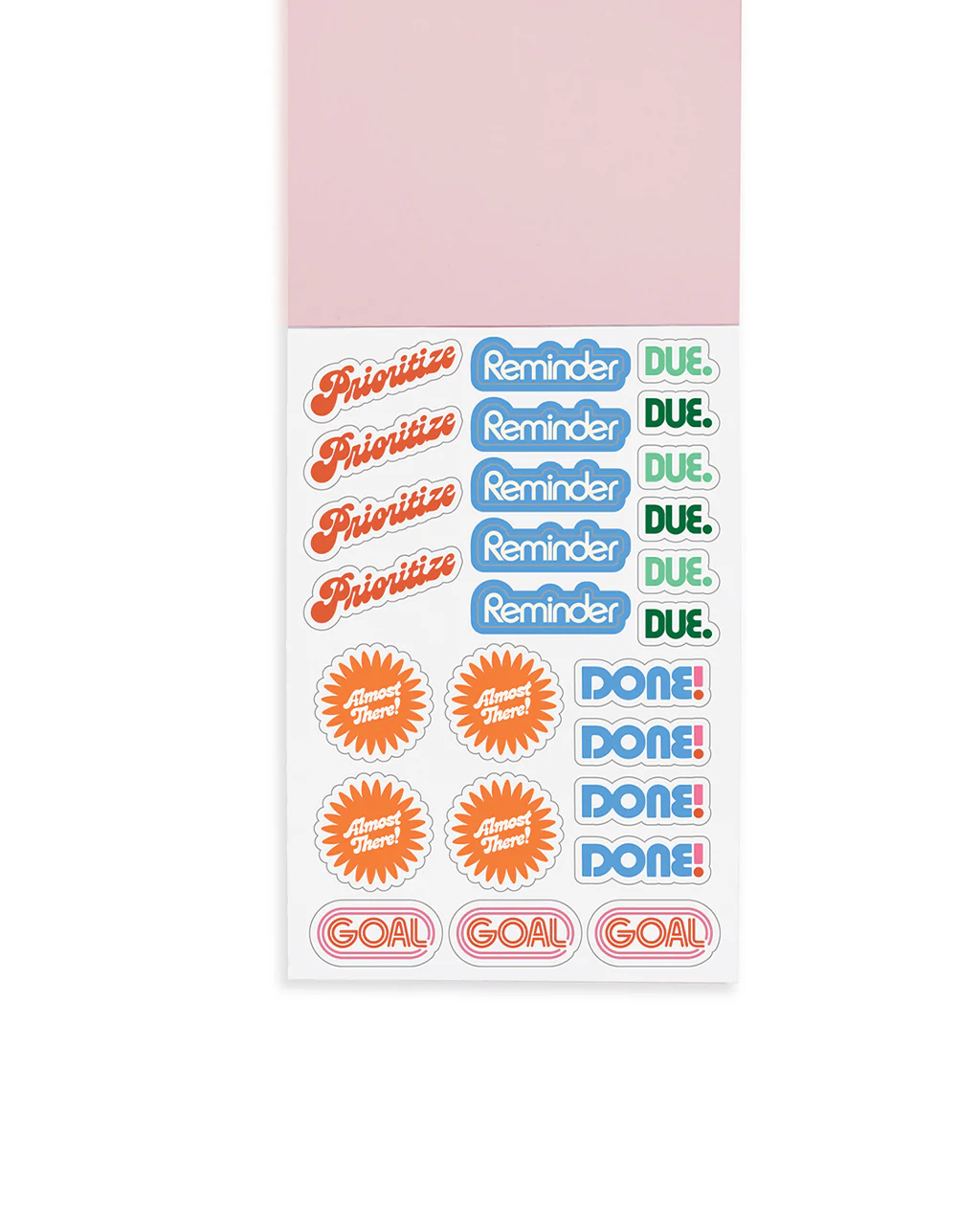 Goal Setter Sticker Book - Issue One - Image 6