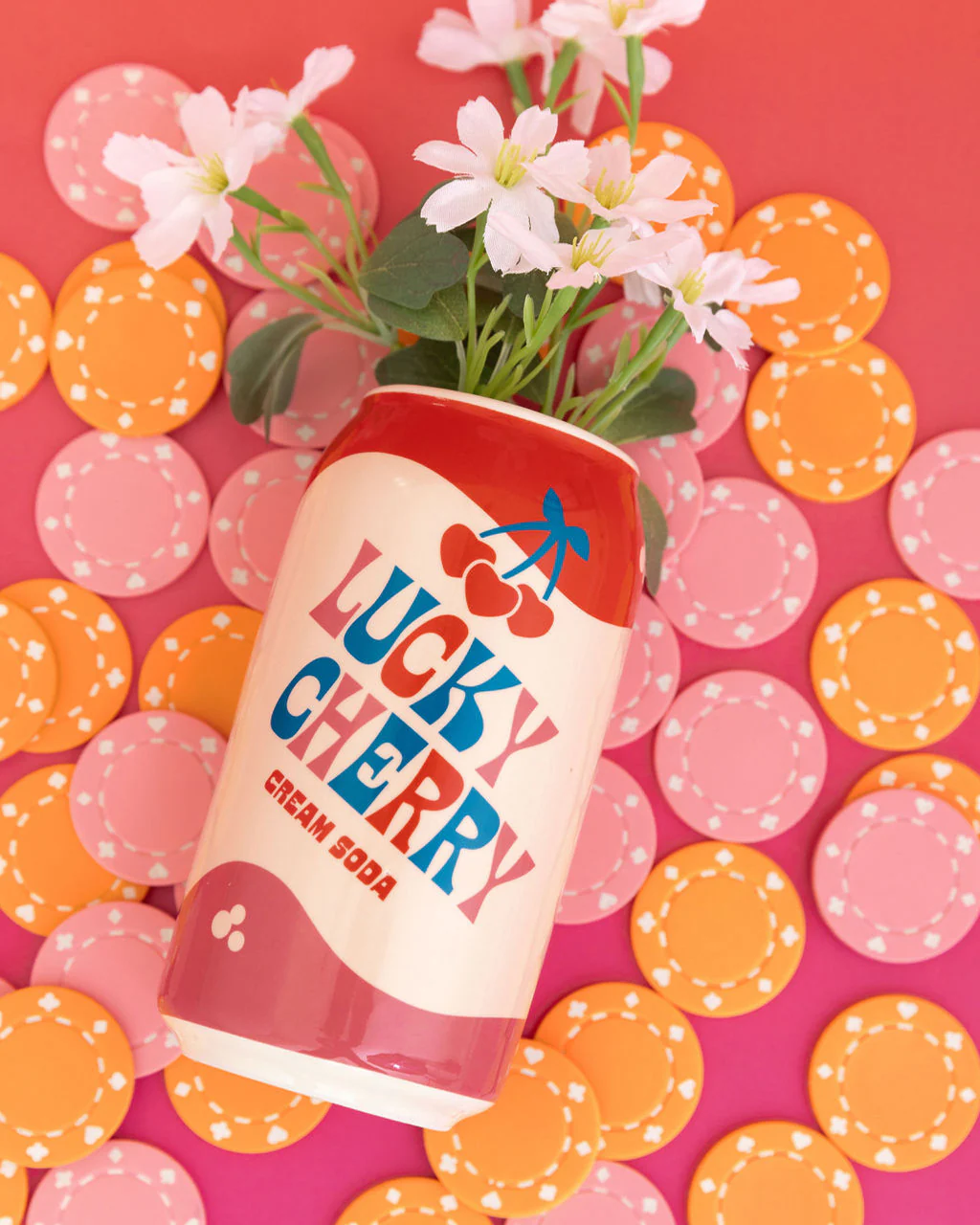 Lucky Cherry Cream Soda Vase - Image 4