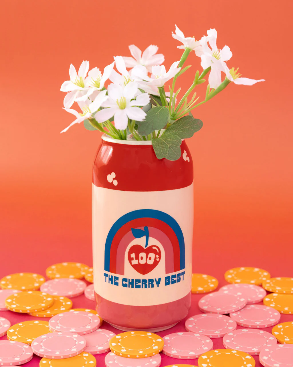 Lucky Cherry Cream Soda Vase - Image 6
